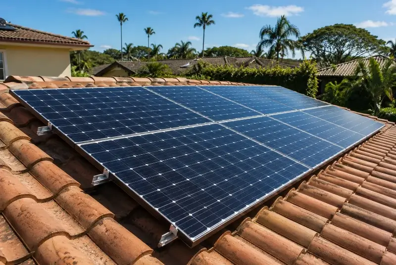 Installation de panneaux solaires à Saint-Pierre-de-Côle